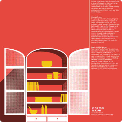 Architectural shelf digital artwork